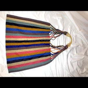 Handmade purse sold at Madewell.